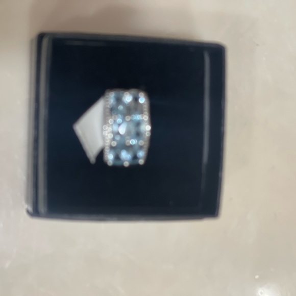 Sale‼️Sterling Silver Topaz Ladies' Ring- Size 7 - - Picture 5 of 12